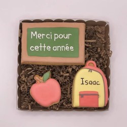 Biscuit décoré - Coffret tableau