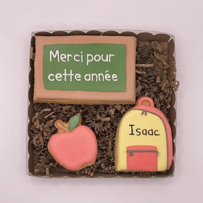 Biscuit décoré - Coffret tableau Biscuit décoré - Coffret tableau