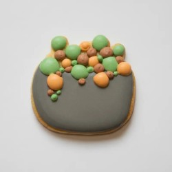 Biscuit décoré - Chaudron