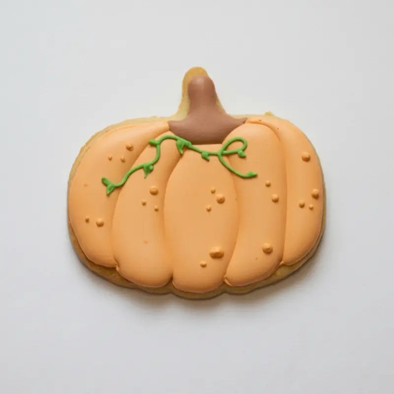 Citrouille - Biscuit décoré