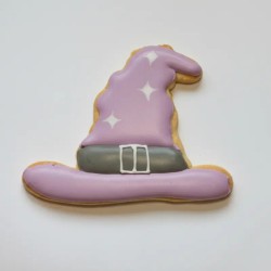 Chapeau de sorcière - Biscuit décoré