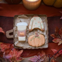 Biscuit décoré - Coffret cosy