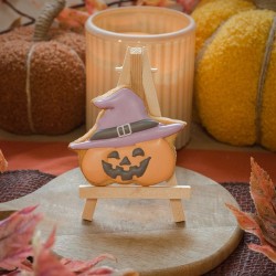 Biscuit décoré - Sorcière citrouille