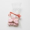 Sachet de 5 octobre rose - Biscuits décorés