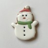 Bonhome de Neige - Biscuit décoré