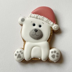 Ours Blanc - Biscuit décoré