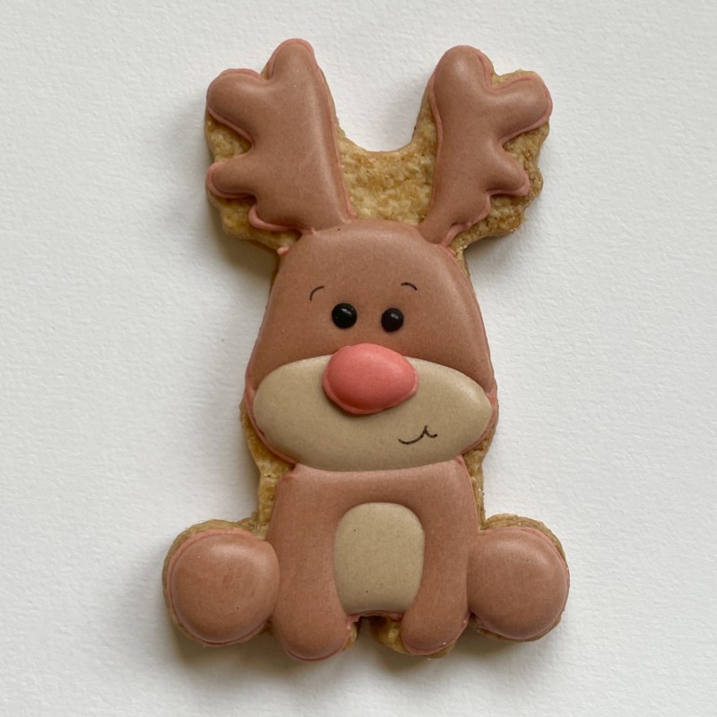 Renne - Biscuit décoré