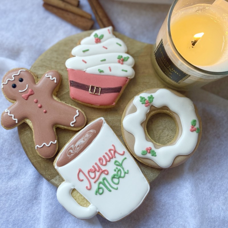 Coffret Noël Gourmand - Biscuit décoré