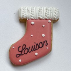 Chaussette - Biscuit décoré personnalisé