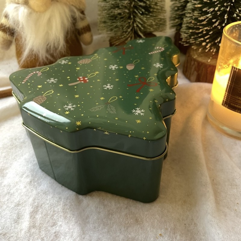 Box Sapin (5 biscuits) - Coffret