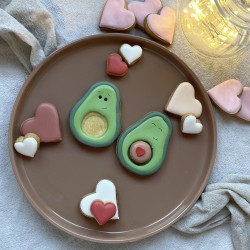 Coffret Avocats - Biscuits décorés