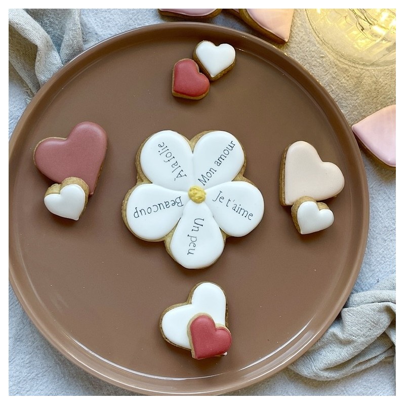 Marguerite XXL - Biscuit décoré personnalisé