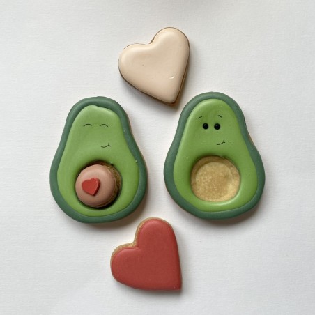 Coffret Avocats - Biscuits décorés