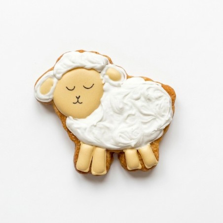 Agneau - Biscuit décoré
