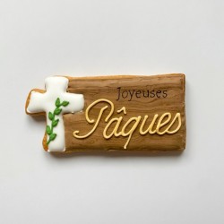 Joyeuses Pâques - Biscuit décoré