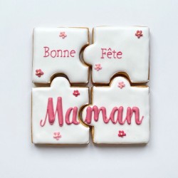 Coffret Puzzle - Biscuit décoré