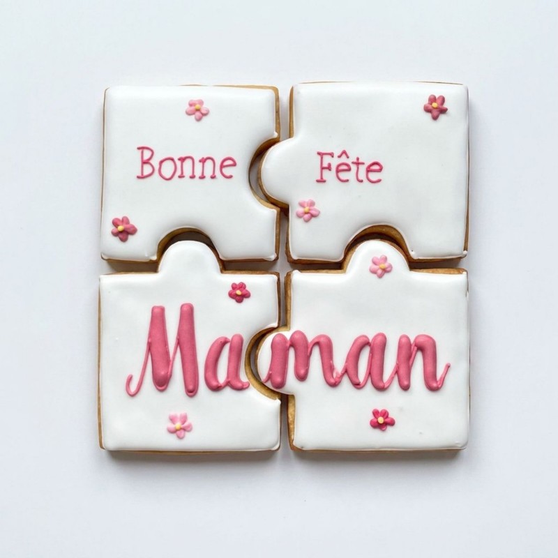 Coffret Puzzle - Biscuit décoré