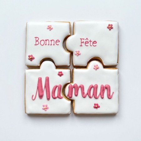 Coffret Puzzle - Biscuit décoré