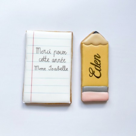 Coffret Cahier - Biscuit décoré