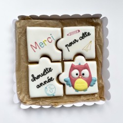 Coffret Puzzle - Biscuit décoré