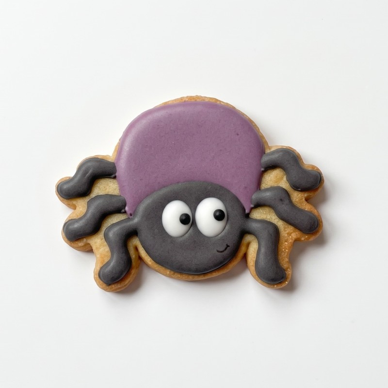 Biscuit décoré - Araignée