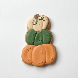 Biscuit décoré - 3 citrouilles