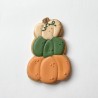 Biscuit décoré - 3 citrouilles