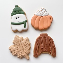 Coffret Automne Cosy - Biscuit décoré