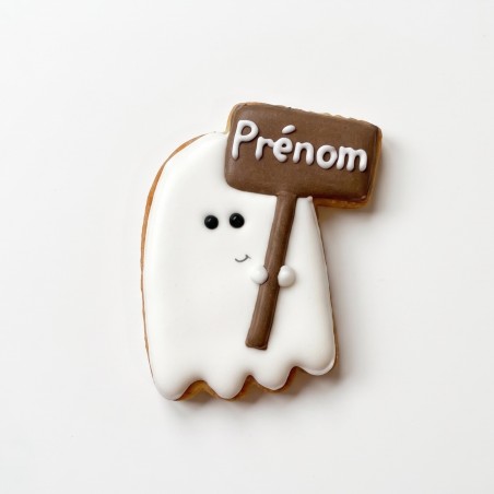 Biscuit décoré - Fantôme personnalisé