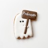 Biscuit décoré - Fantôme personnalisé